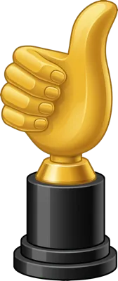 Goldener Verkaufsmoment — Award-Trophäe